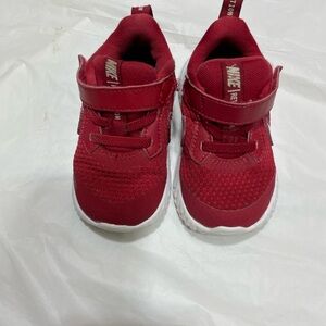 Nike Kids Bright Red Sneakers
